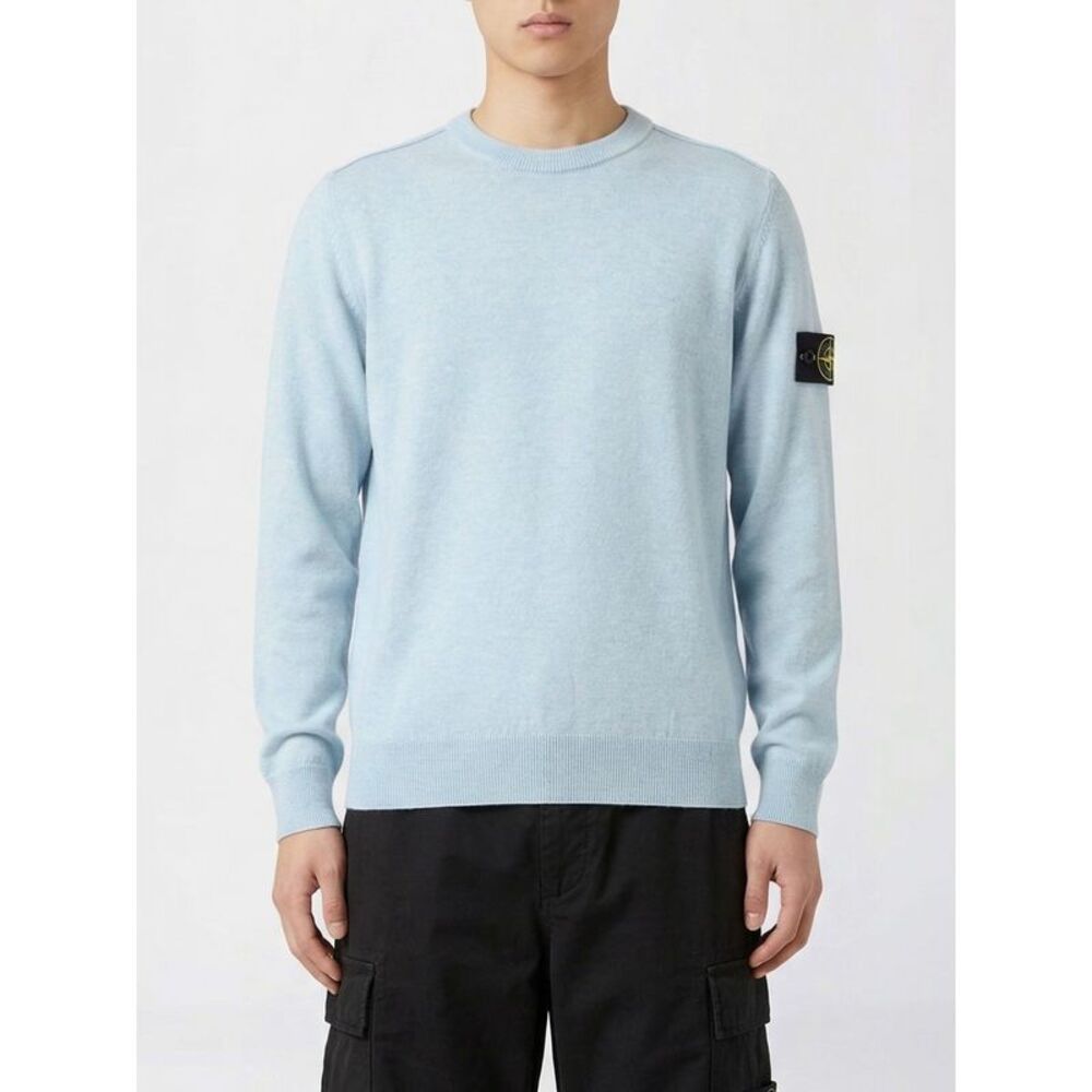 Stone Island Sweater Men Sky